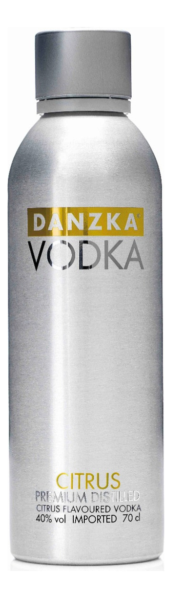 Vodka Citrus Danzka Botella 1 Litro Aleman Premium Trex