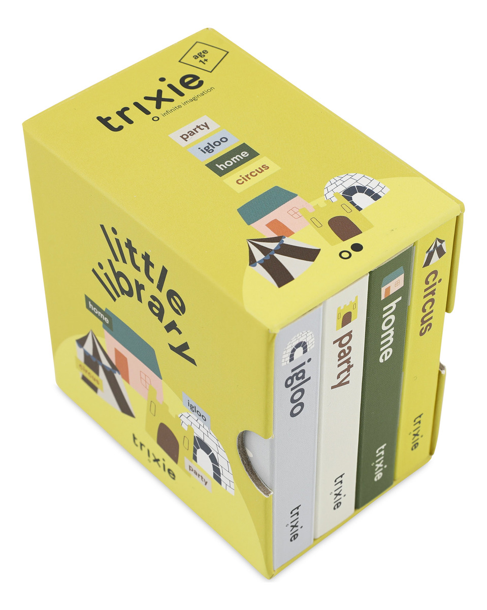 Set Libros Infantiles Aprendizaje Circo Hogar Iglu Trixie Tx