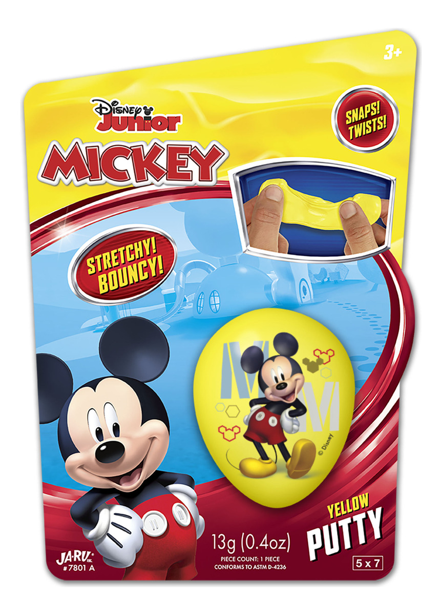 Juego Slime Elástico Antiestres Disney Princesa Mickey Jaru