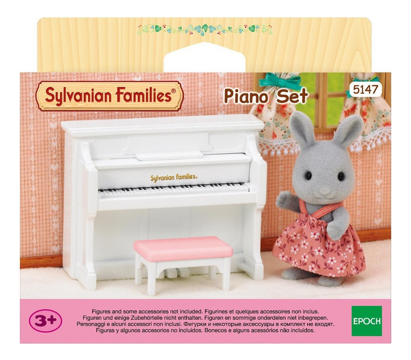 Sylvanian Families Set Piano Accesorio Juguete Niños Trex