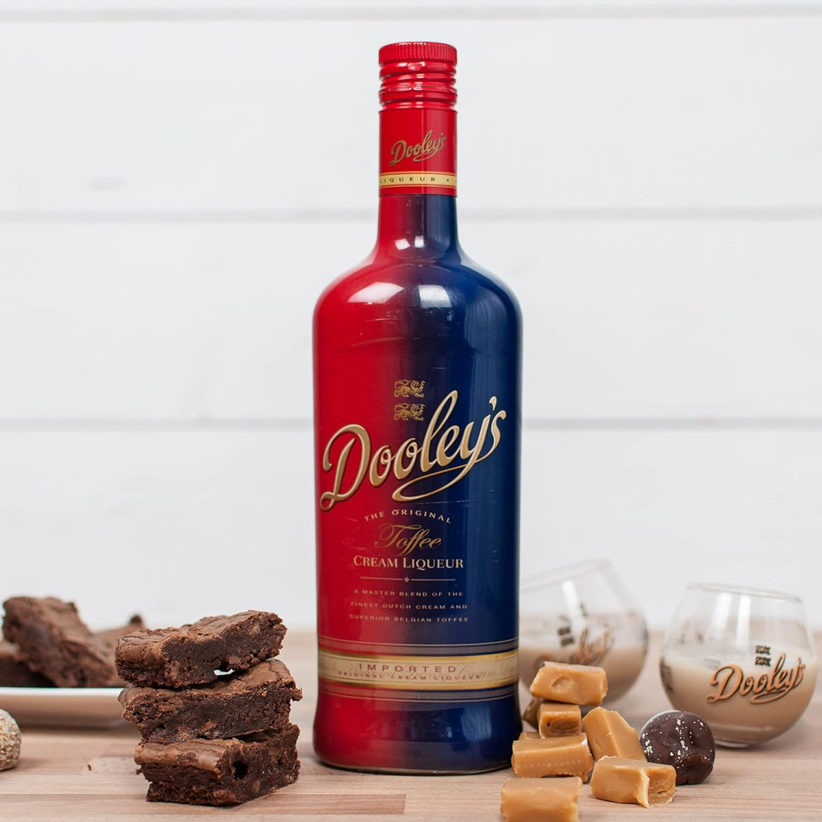 Licor Dooley's Toffee Cream Licor + Vaso De Regalo 700ml Trx