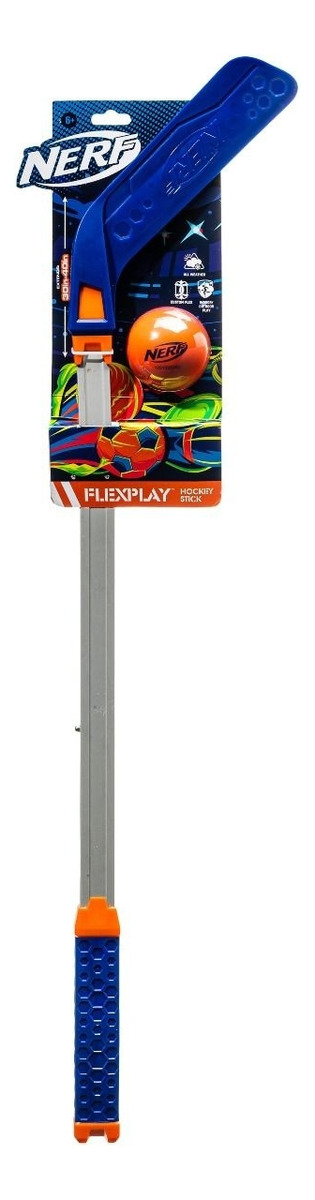 Palo De Hockey + Pelota Nerf Flexplay Franklin Trex