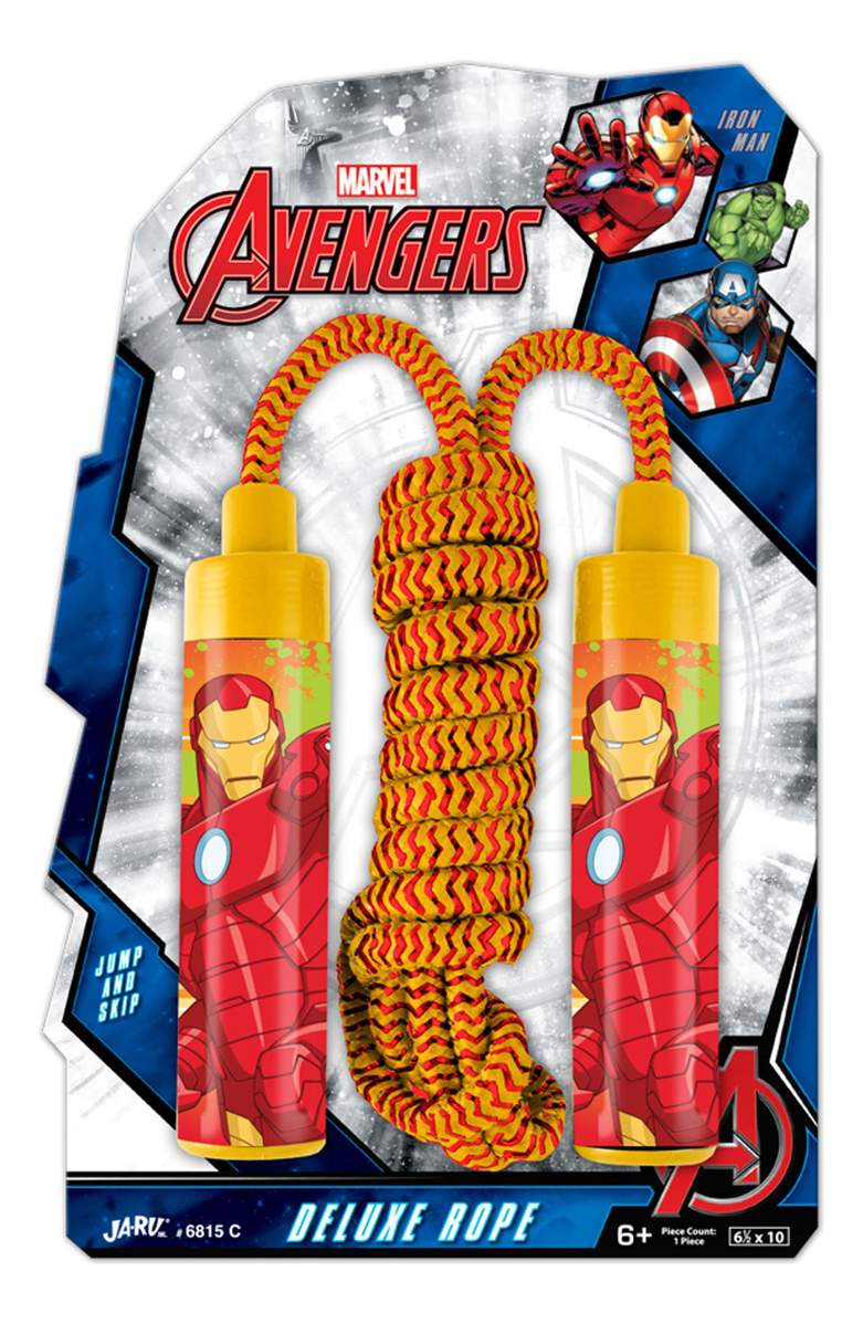 Cuerda Salto Marvel Ja-ru Didactico Niño Deporte Juguete Tx