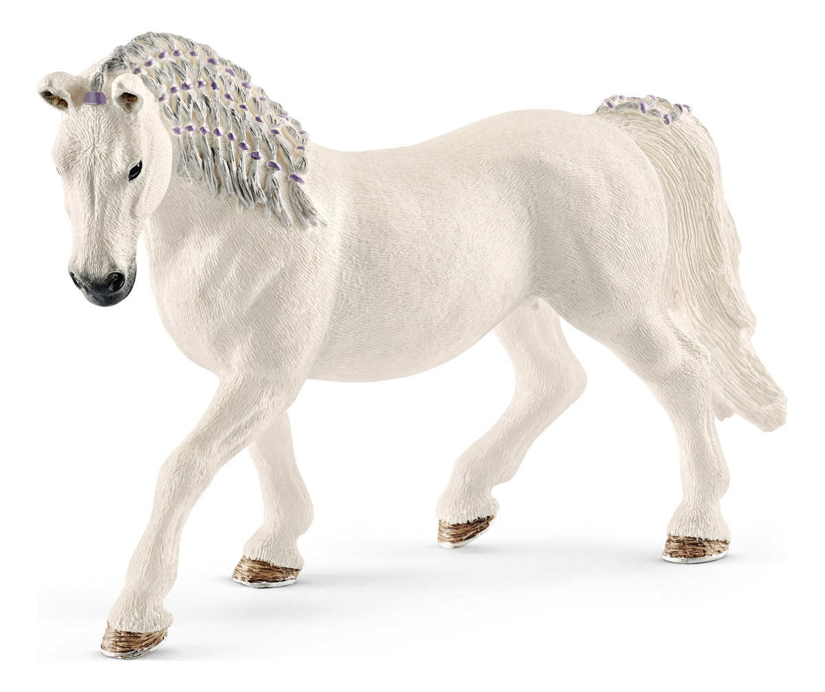 Figura Yegua Lipizana Horse Club Caballo Juguete Realista Tx