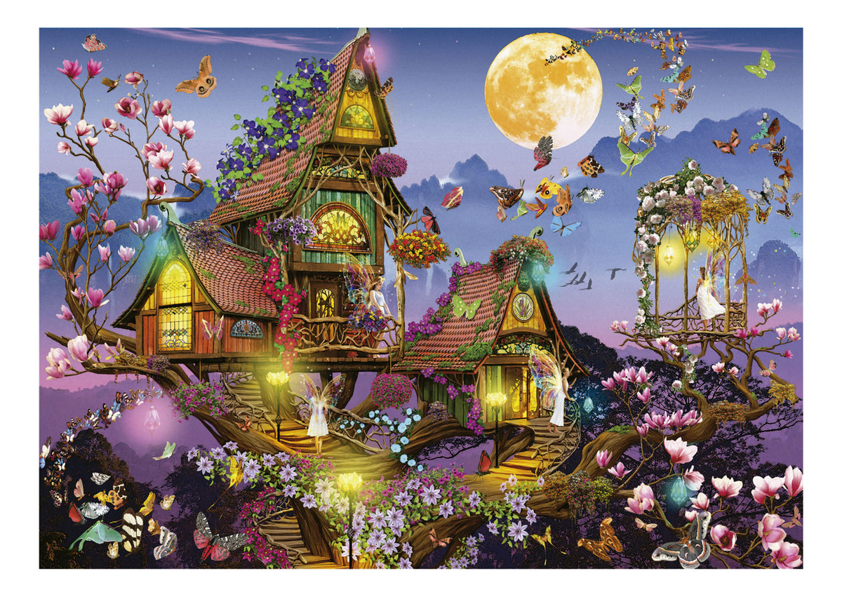 Puzzle Rompecabezas Educa Borras 500pcs Casa De Hadas 19554