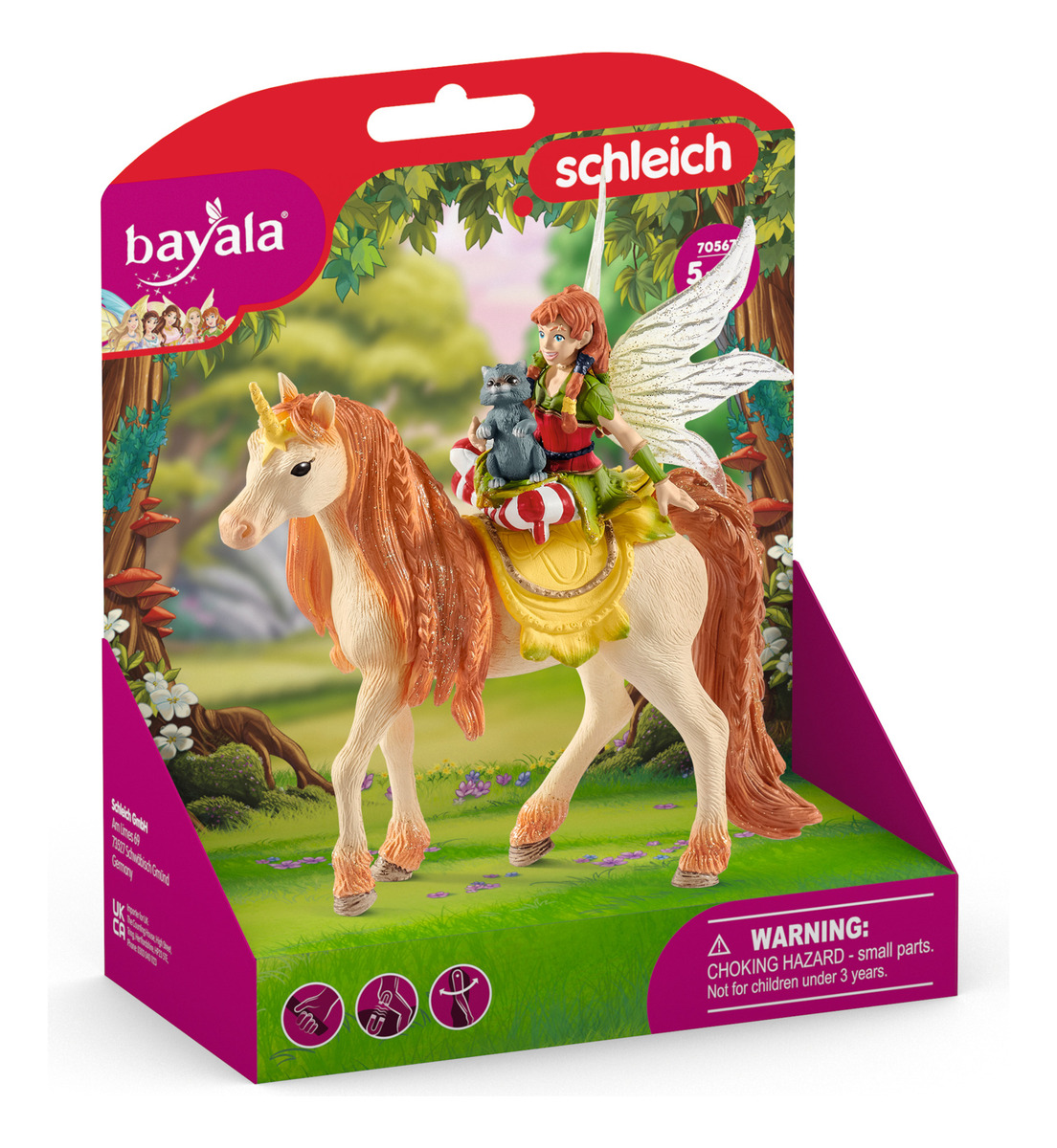 Figura Hada Marween Unicornio Brillante Schleich Bayala Trex