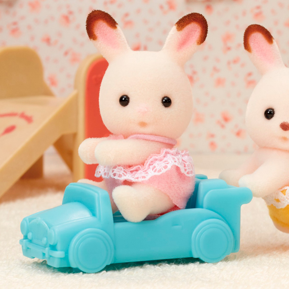 Sylvanian Families Gemelos Conejo Chocolate Muñeco Trex