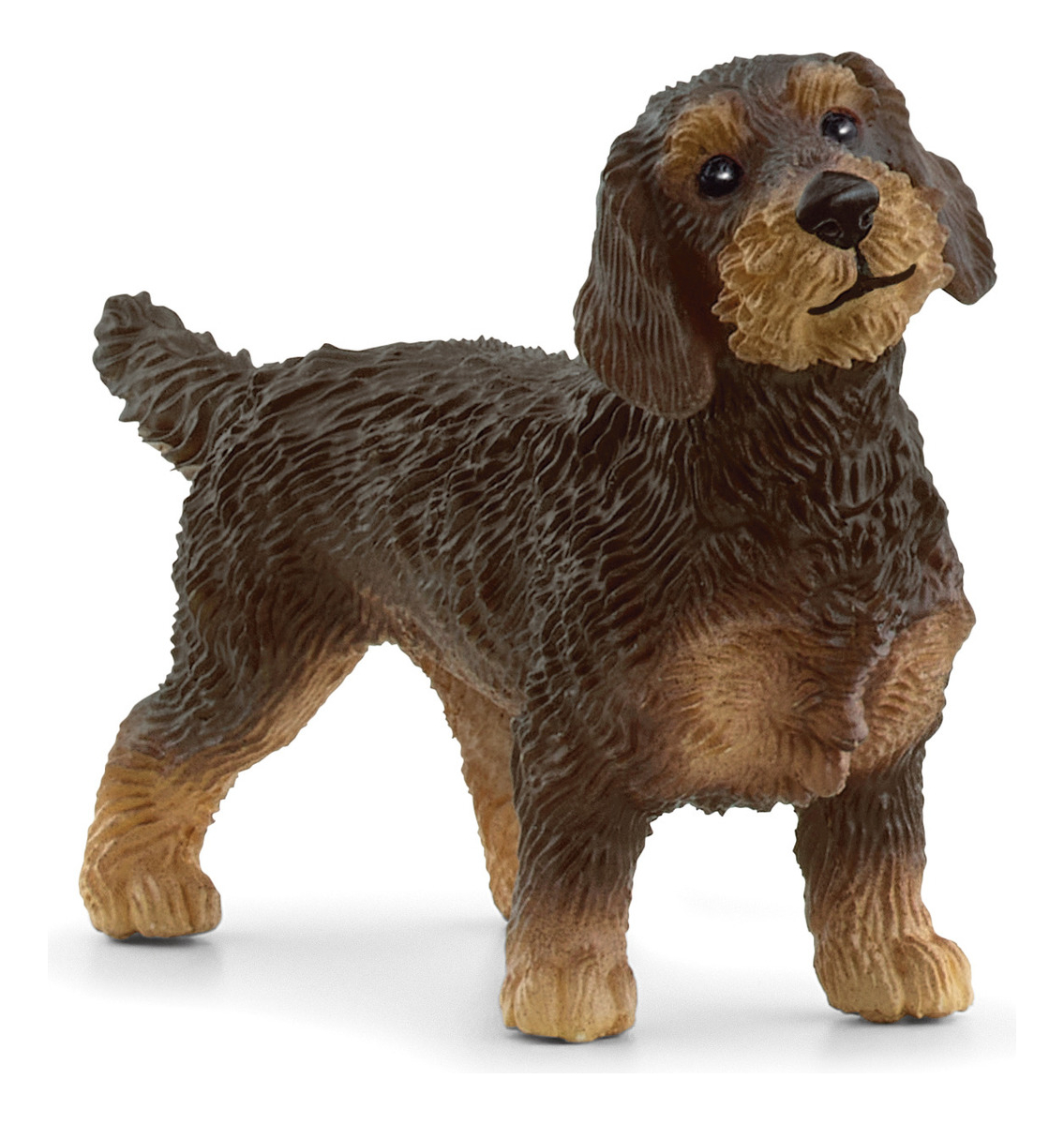 Muñeco Figura Perrito Teckel Salchicha Coleccionable Trex