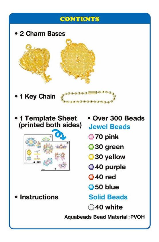 Aquabeads Set Crear Llaveros Dijes Juego Infantil Niñas Trex