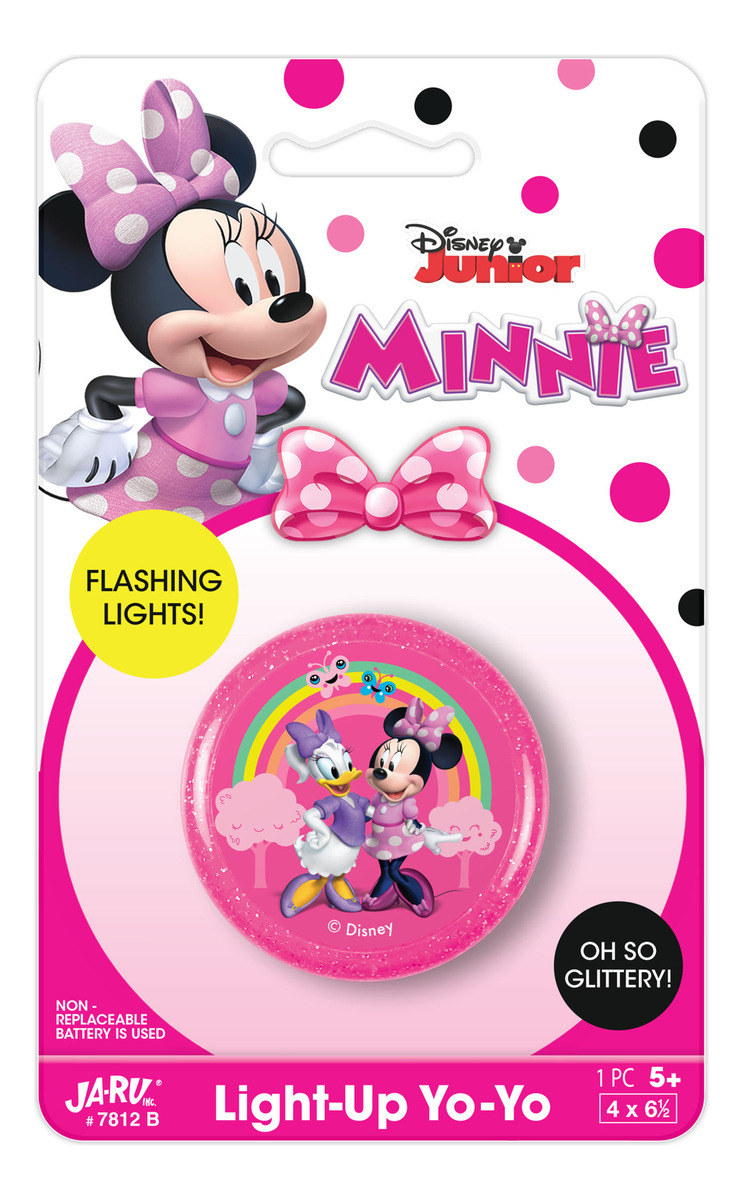 Yoyo Infantil Disney C/ Luz Mickey Minnie Princesas Jaru Tx