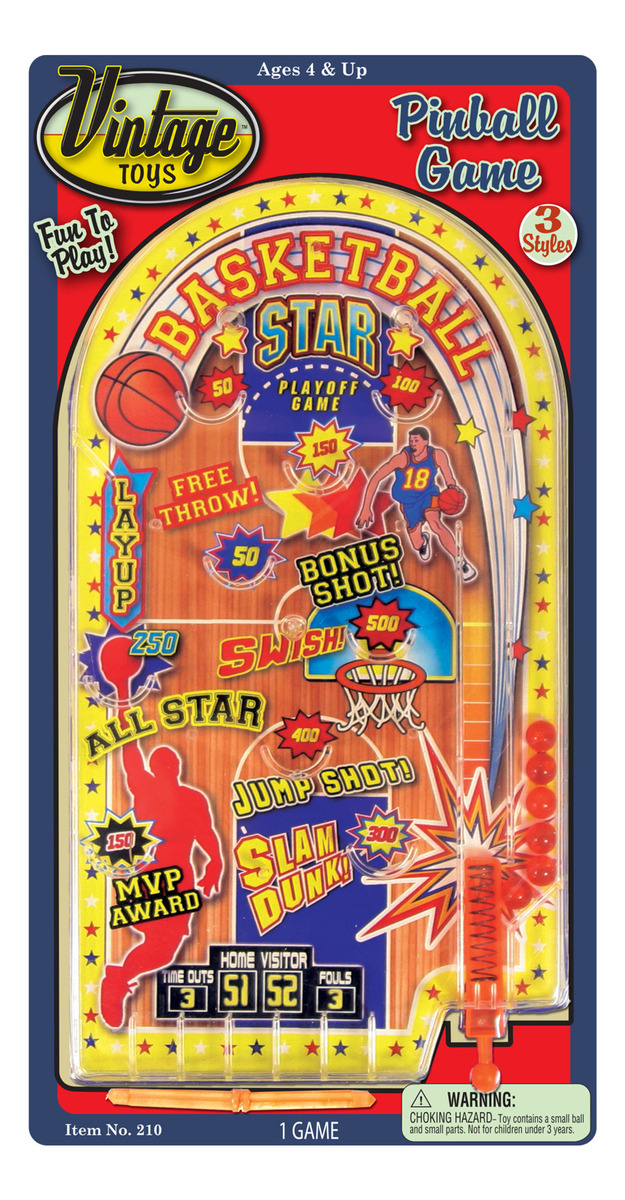 Pinball Vintage Arcade Flipper Ja-ru De Bolsillo Juego Trex