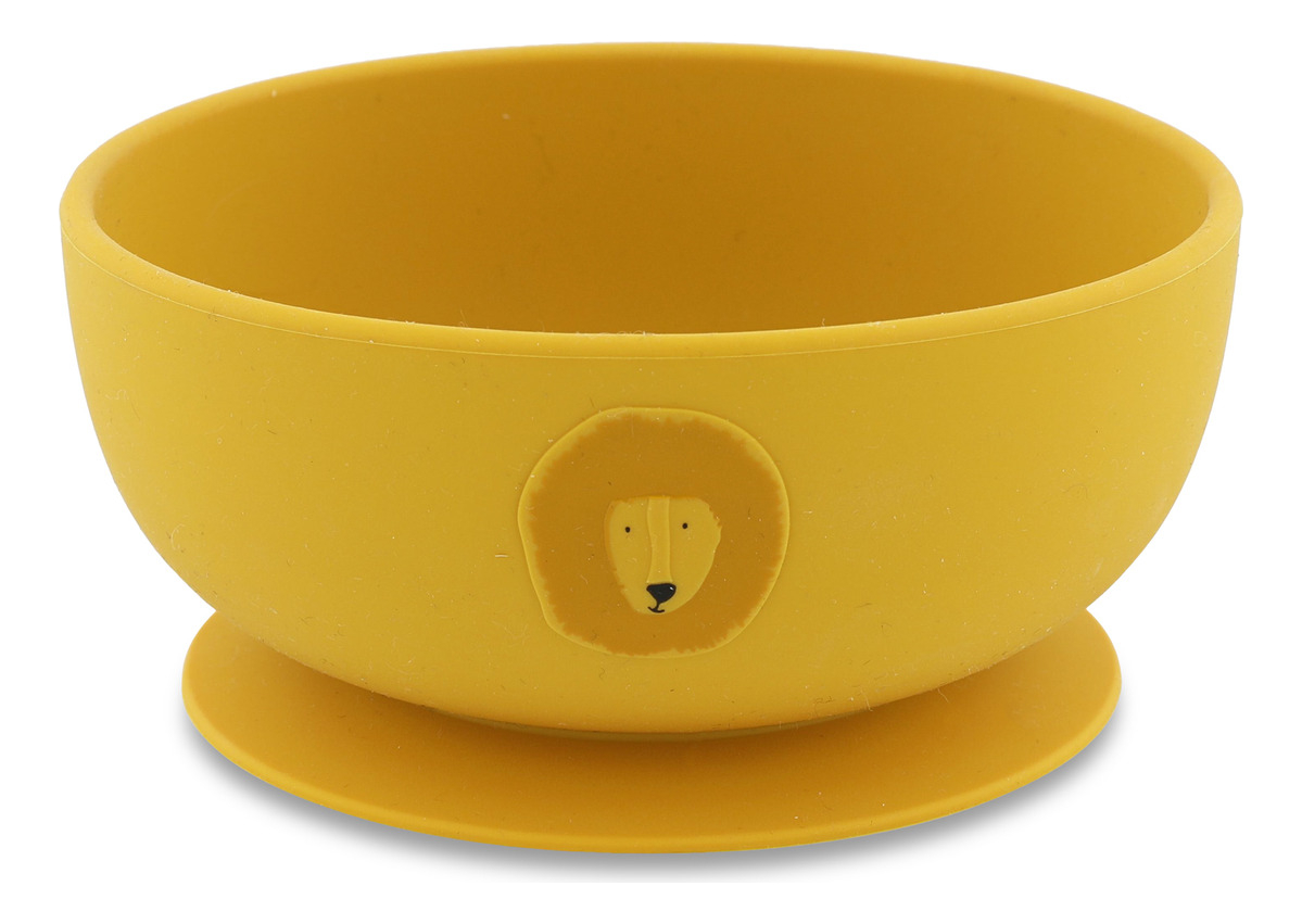 Bowl Plato Con Ventosa Succión Infantil Trixie Silicona Trex