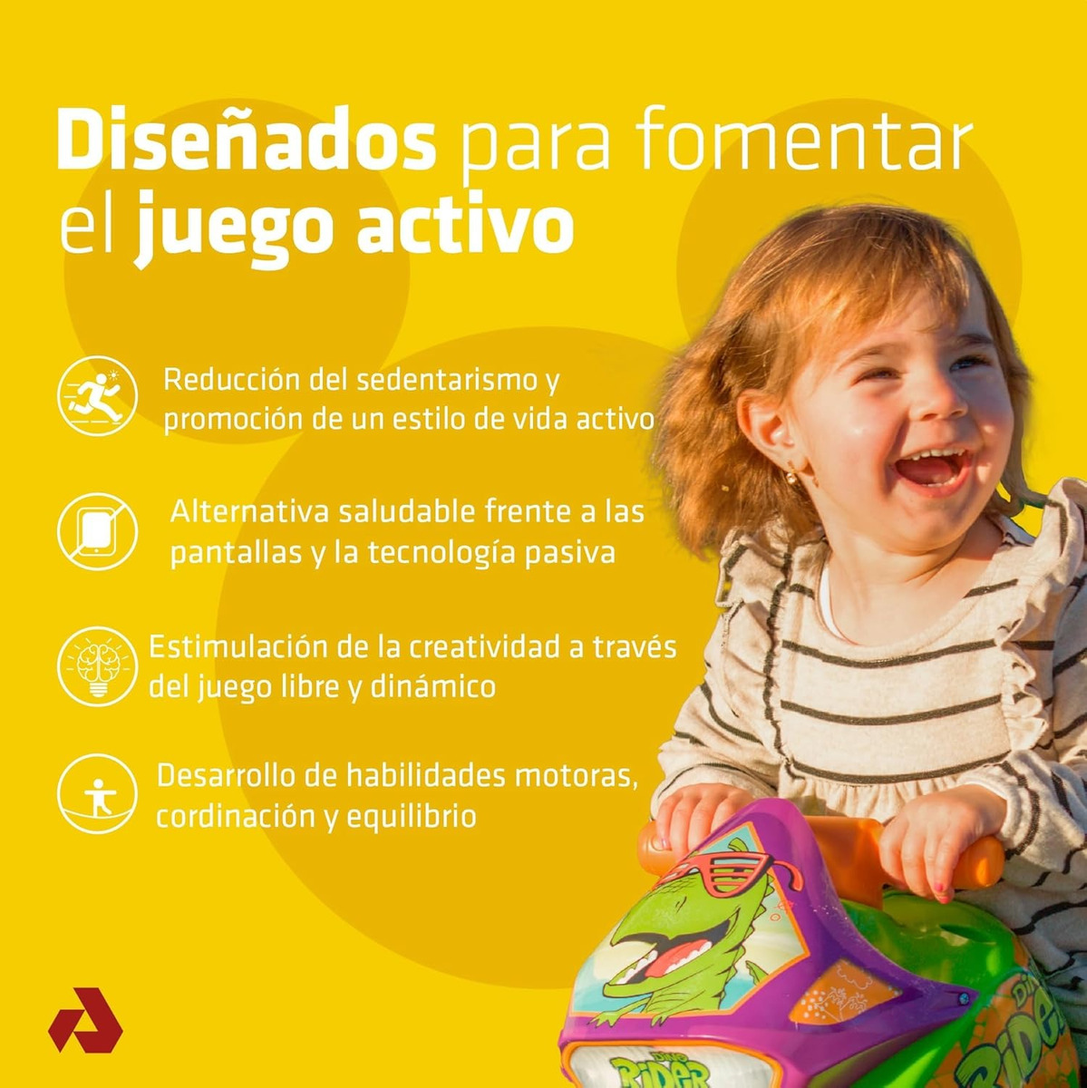 Moto Buggy Corre Pasillos Mickey Mouse Disney Injusa Trex