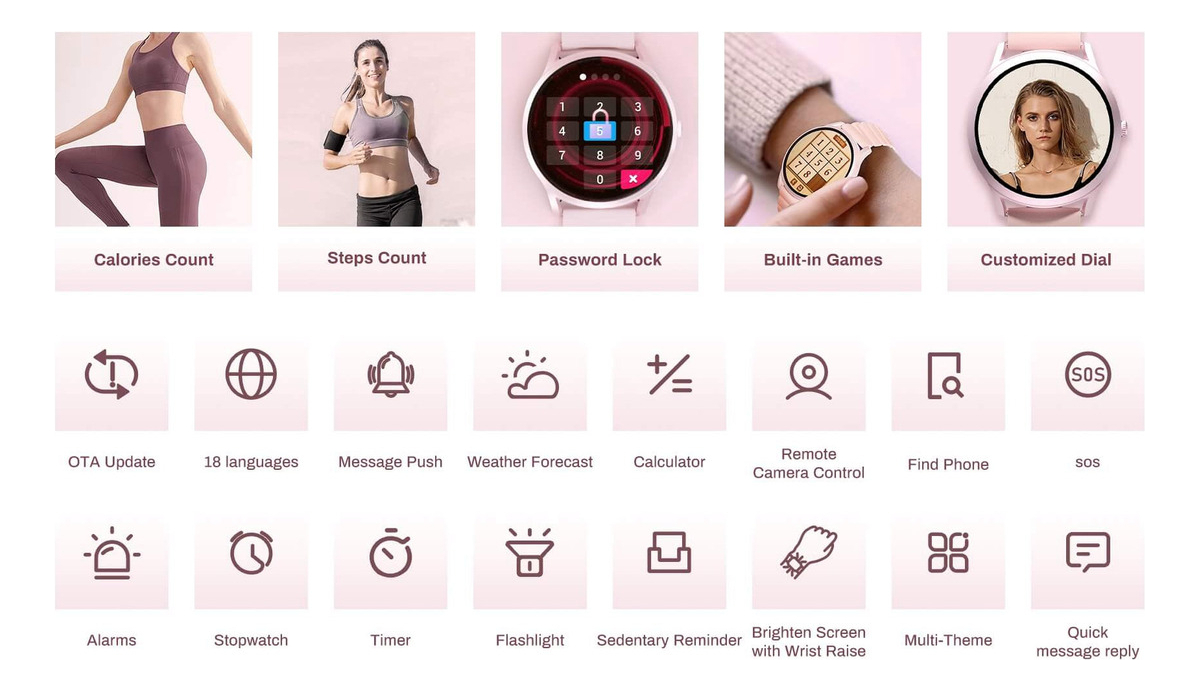 Reloj Smartwatch Kieslect By Xiaomi Lora Colores Calidad Trx