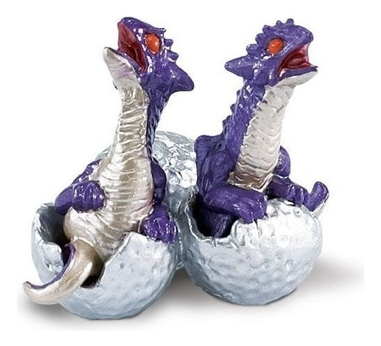 Figura Safari Bebé Dragón Huevo Cria Niños Juguete Diversion