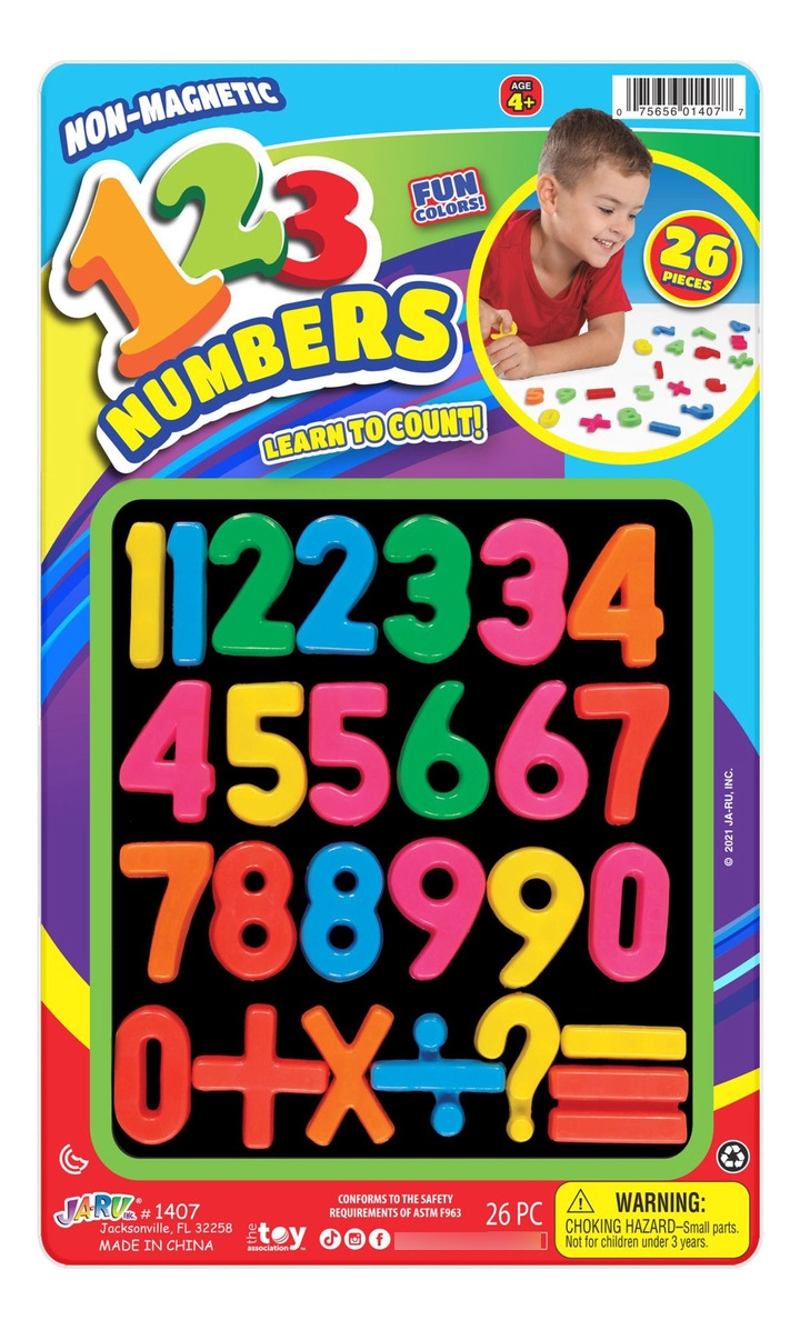 Juego Letras Numeros Imantados Abecedario Infantil Ja Ru Trx