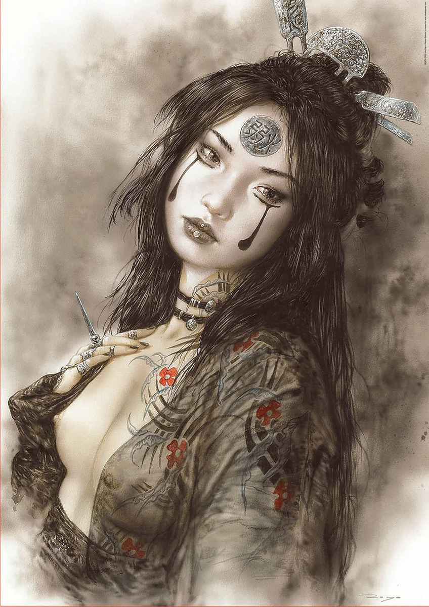 Puzzle Rompecabezas Dead Moon Luis Royo 1000 Pcs Educa Trex