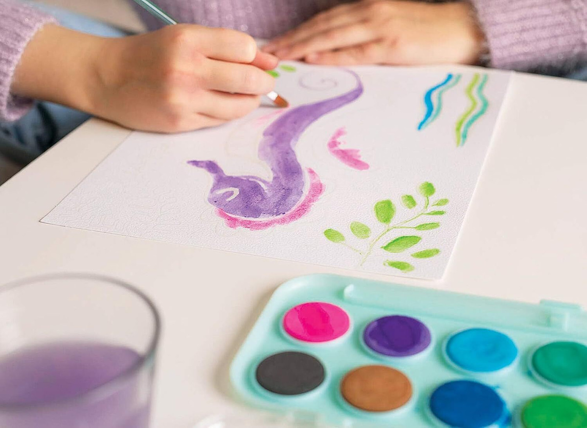Juego Acuarela Magica Pintar Dibujar Manualidades Educa