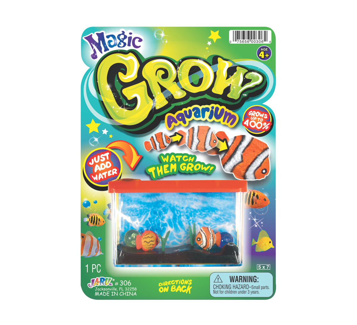 Juego Biogel Capsulas Aquario Crecen Agua Ja-ru Trex