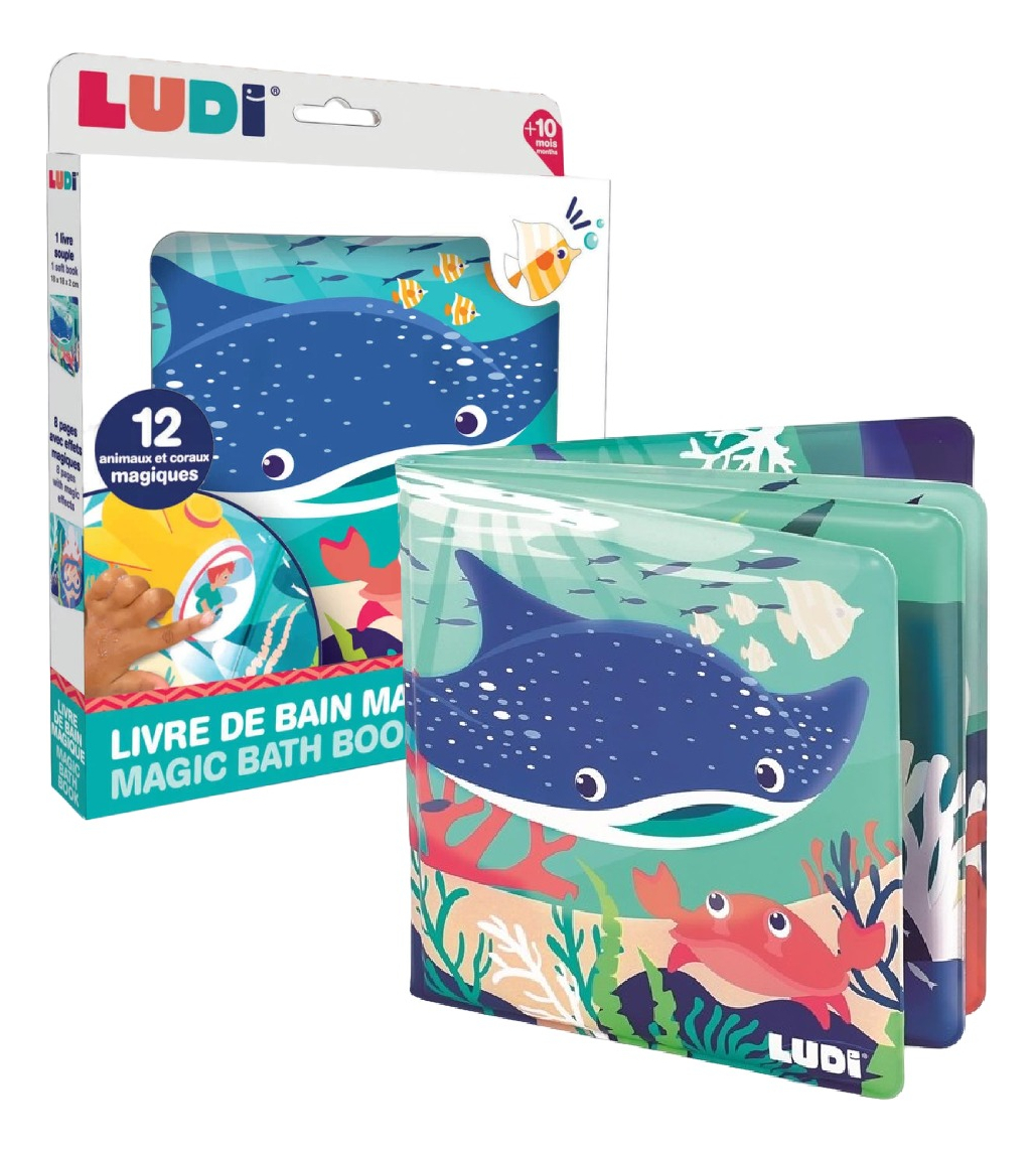 Libro Magico Para Baño Ludi Diversión Acuática Para Bebes