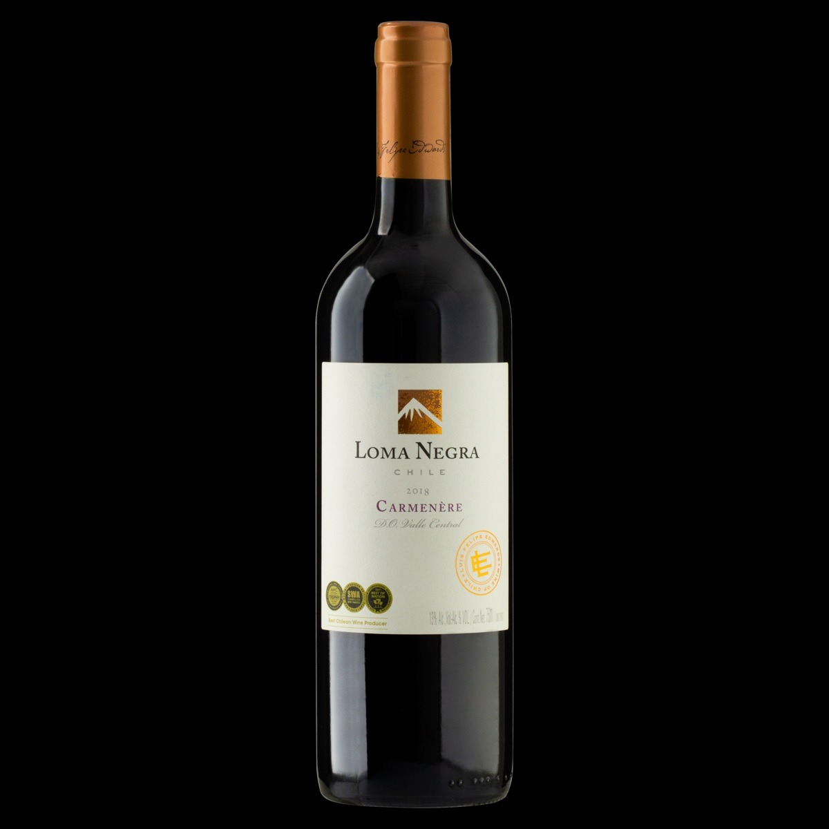 Vino Carmenere Loma Negra 750ml Bodega Luis F Calidad Trex