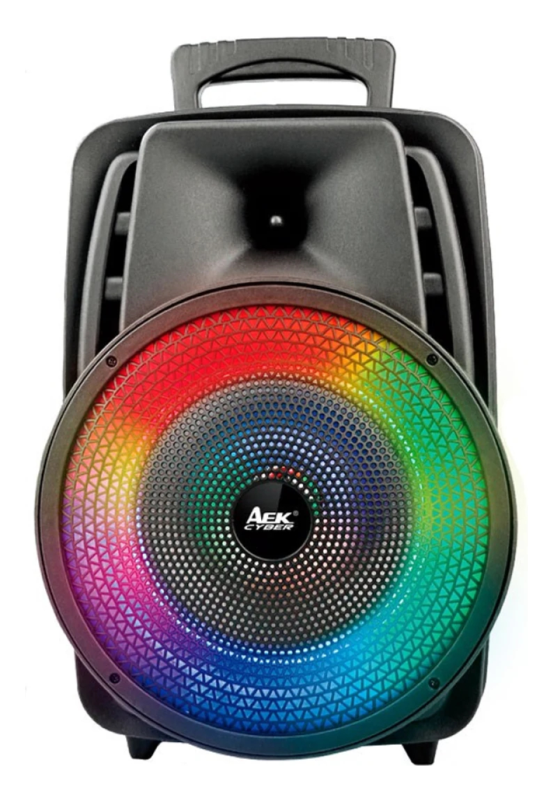 Parlante Portátil Recargable Bluetooth Aek Rgb Trex