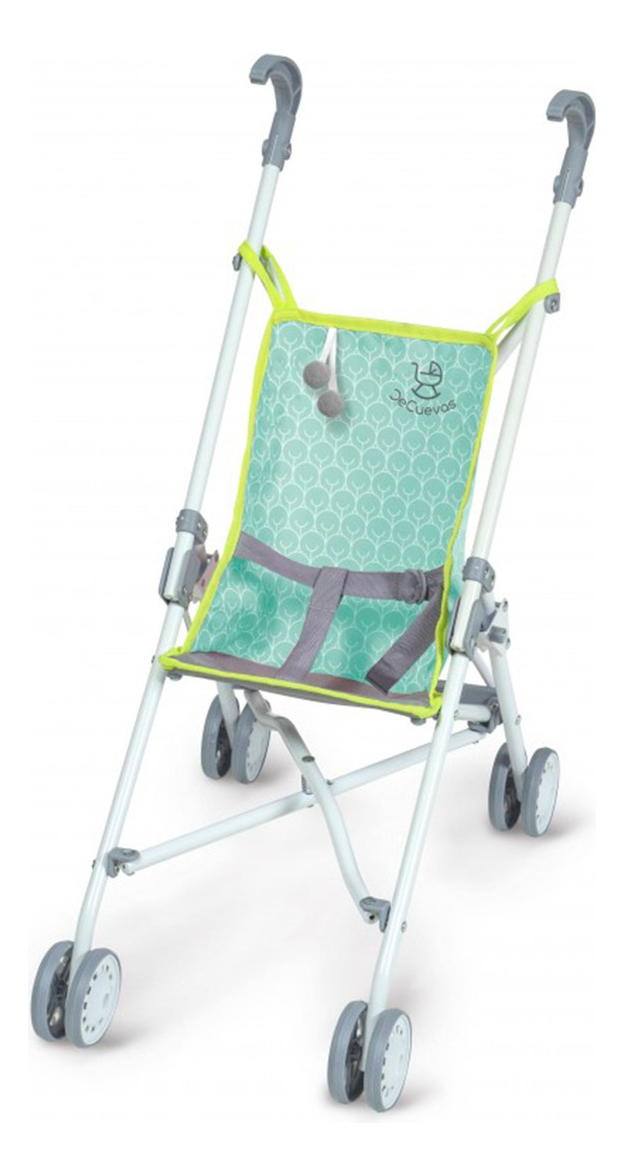 Cochecito Coche Paragua Plegable De Cuevas 4 Ruedas Juguete