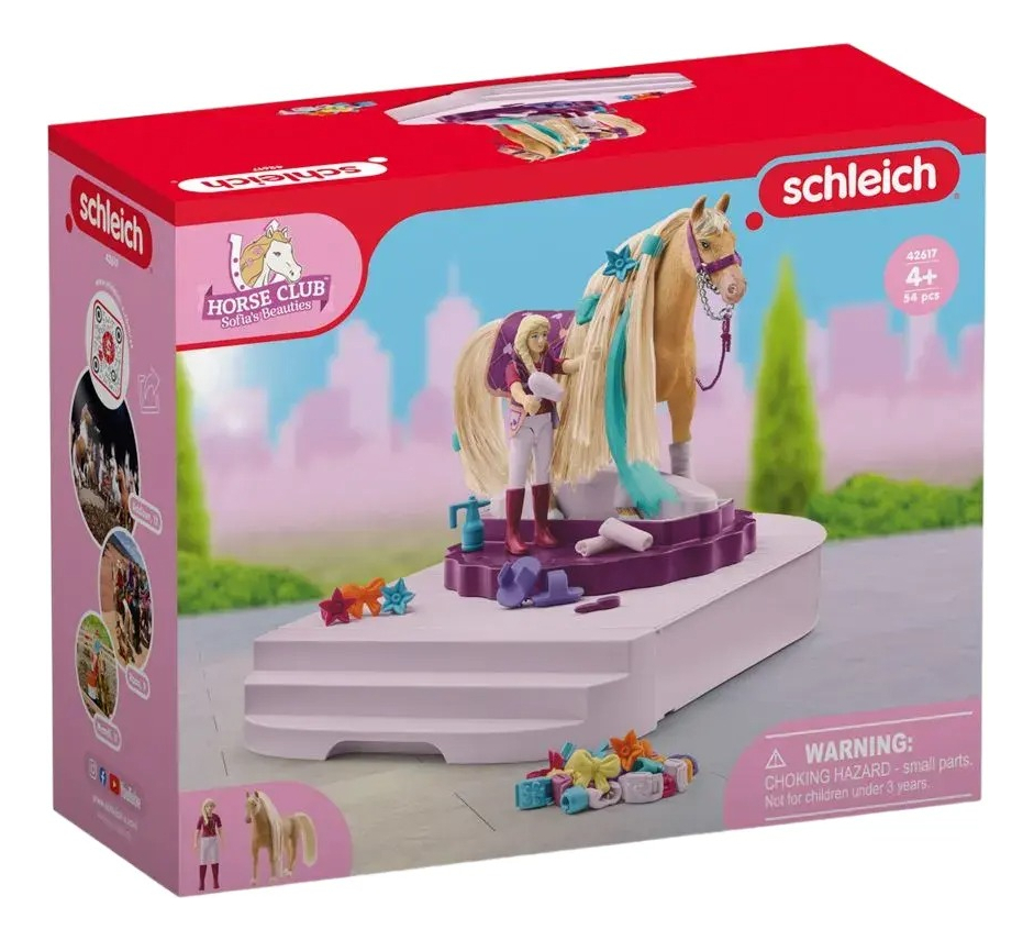 Figuras Estacion De Aseo 54 P Schleich Trex