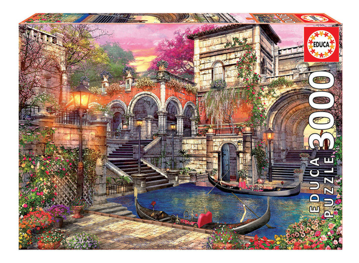 Rompecabeza Puzzle Educa Romance En Venecia 3000 Piezas