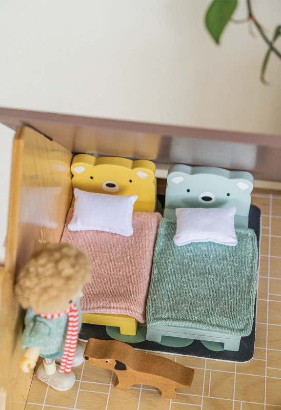 Mueble Infantil Casa Muñeca Tender Leaf Juego Madera Niño Tx