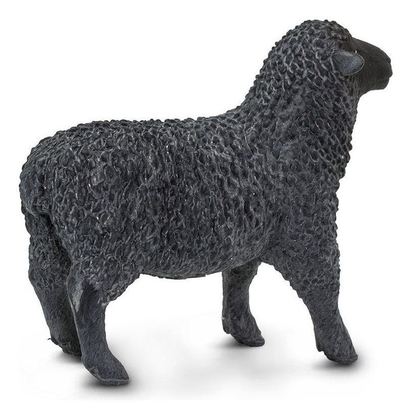 Oveja Negra Black Sheep Safari Figura Muñeco Realista Atri