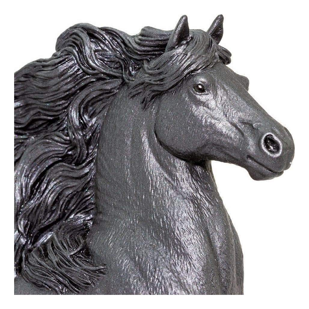 Yegua Caballo Frisón Frisona Figura Safari Juguete Muñeco Tx