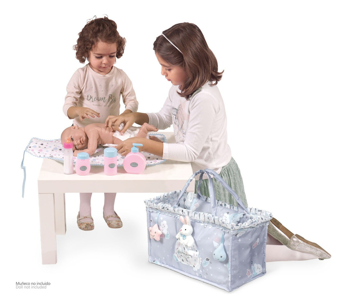 Canasta Reborn Canastilla C/accesorios De Cuevas Infantil Tx