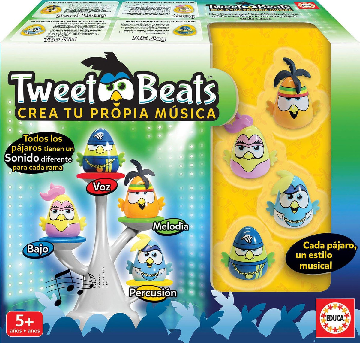 Juego Crea Tu Propia Musica Arbol Tweet Beats Educa Trex