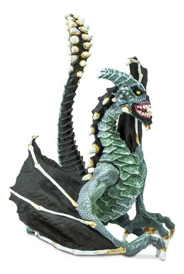 Safari Dragon Siniestro Juguete Niños Mitologia Figura Trex