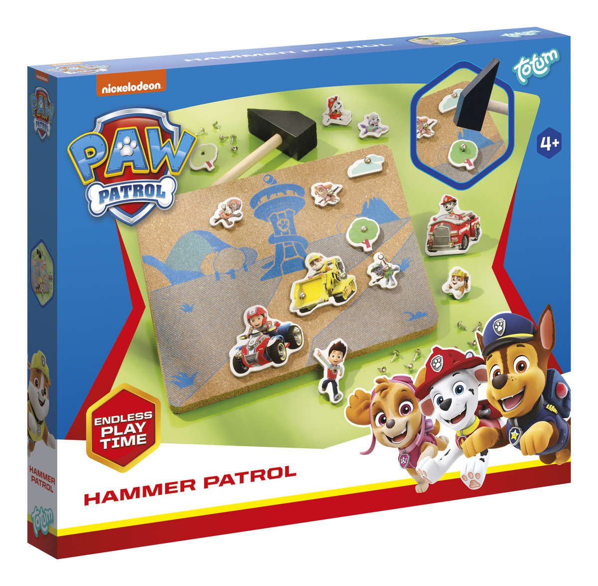Totum Manualidades Paw Patrol Martillo Juego Didactico Trex
