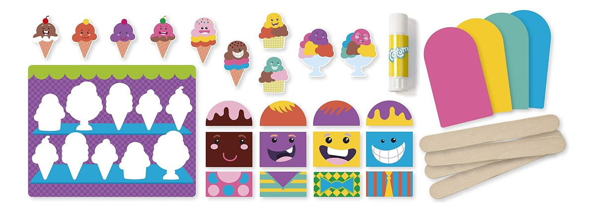 Set Manualidades Juego Aprende A Pegar Didactico Totum Trex
