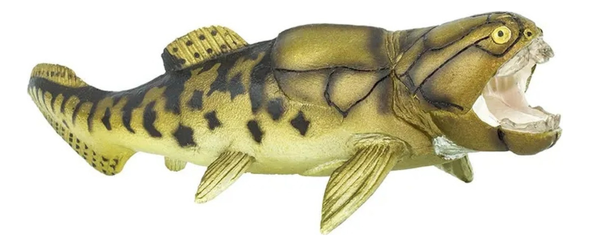 Dunkleosteus Pez Marino Figura Safari Realista Niño Trex