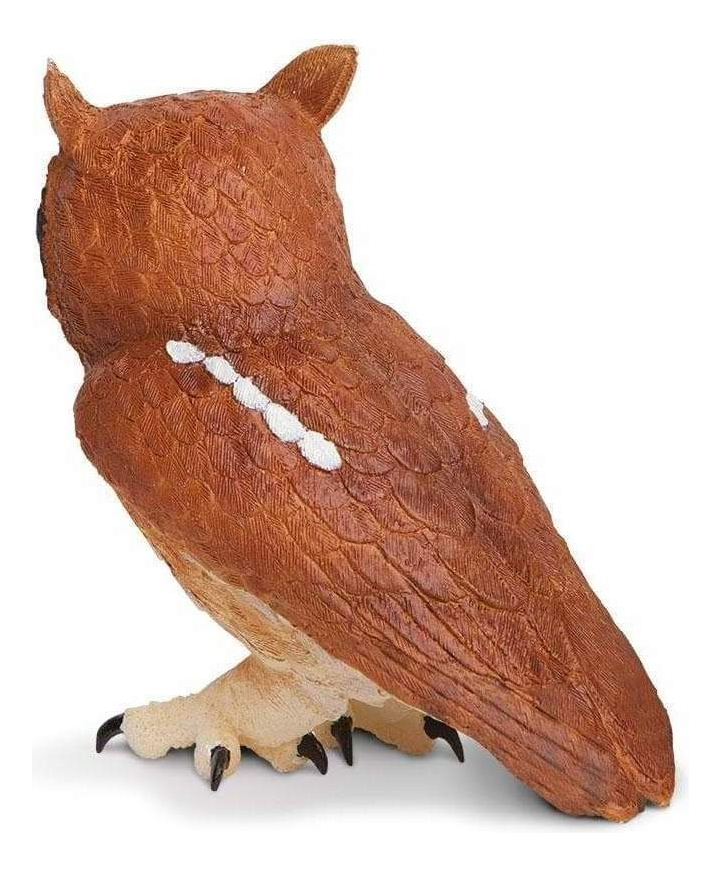 Buho Americano Safari Figura Muñeco Coleccion Realista Trex