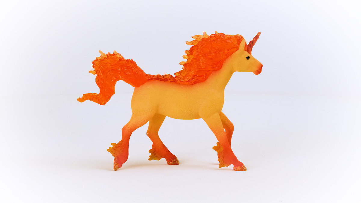 Semental Unicornio De Fuego Schleich Bayala Crin Flamante Tx