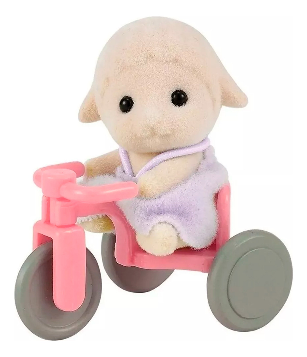 Sylvanian Families Figura Oveja + Triciclo Juguete Niños Tx®