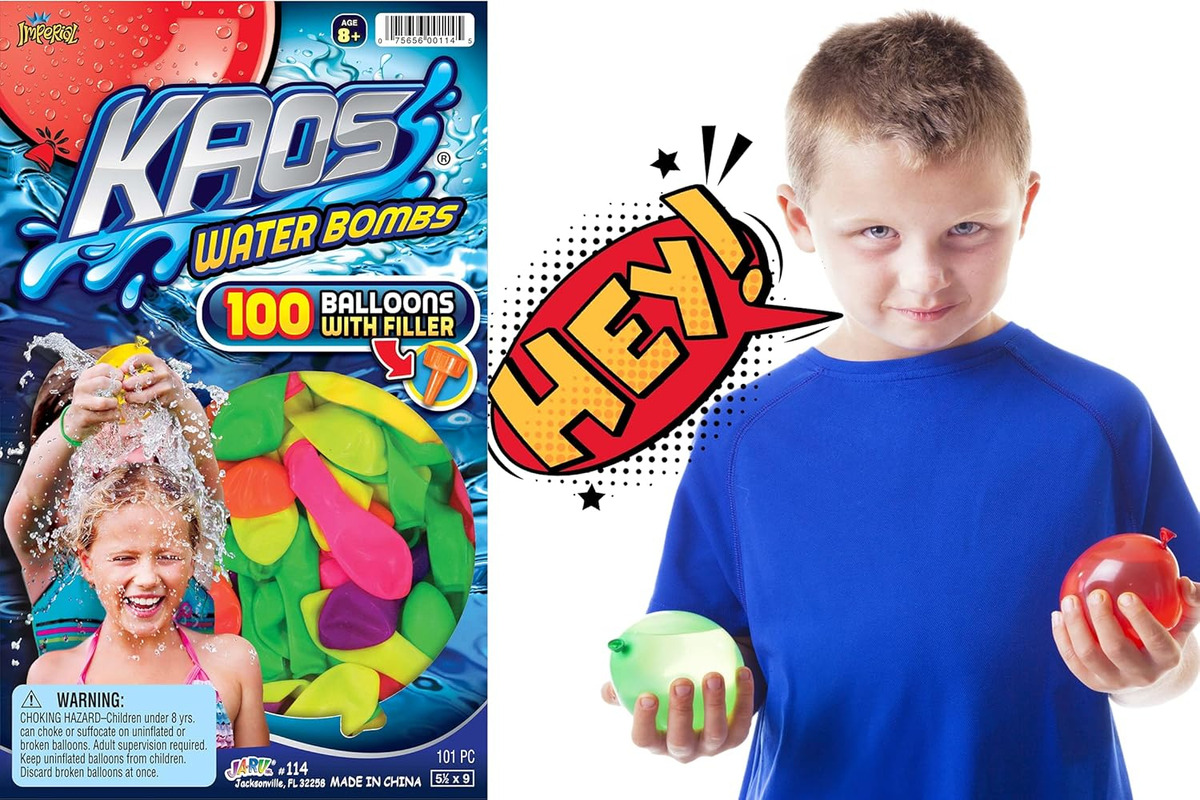 Kit Juego Bombitas Agua X100 + Adaptador Ja Ru Diversion Tx