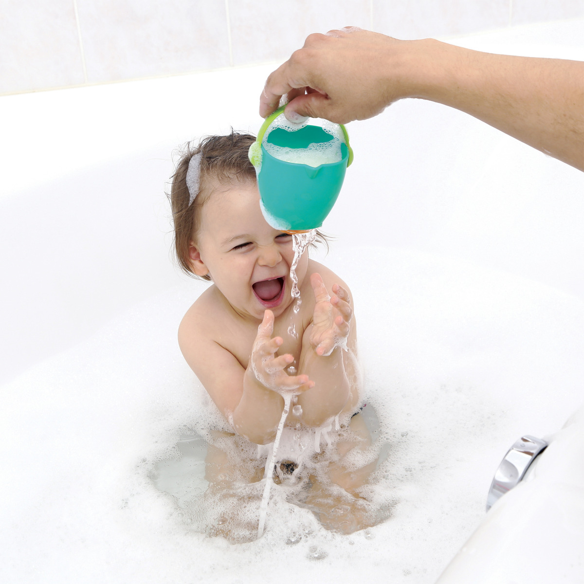 Juguete De Agua Balde Didactico Bebe Piscina Baño Ludi Trex