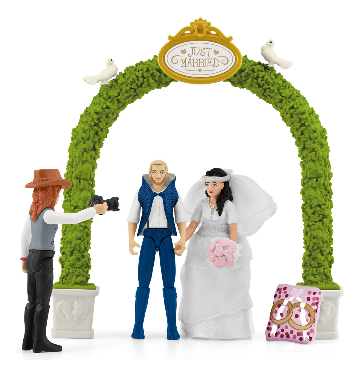 Carruaje Boda Caballos Horse Club Realista Schleich Trex