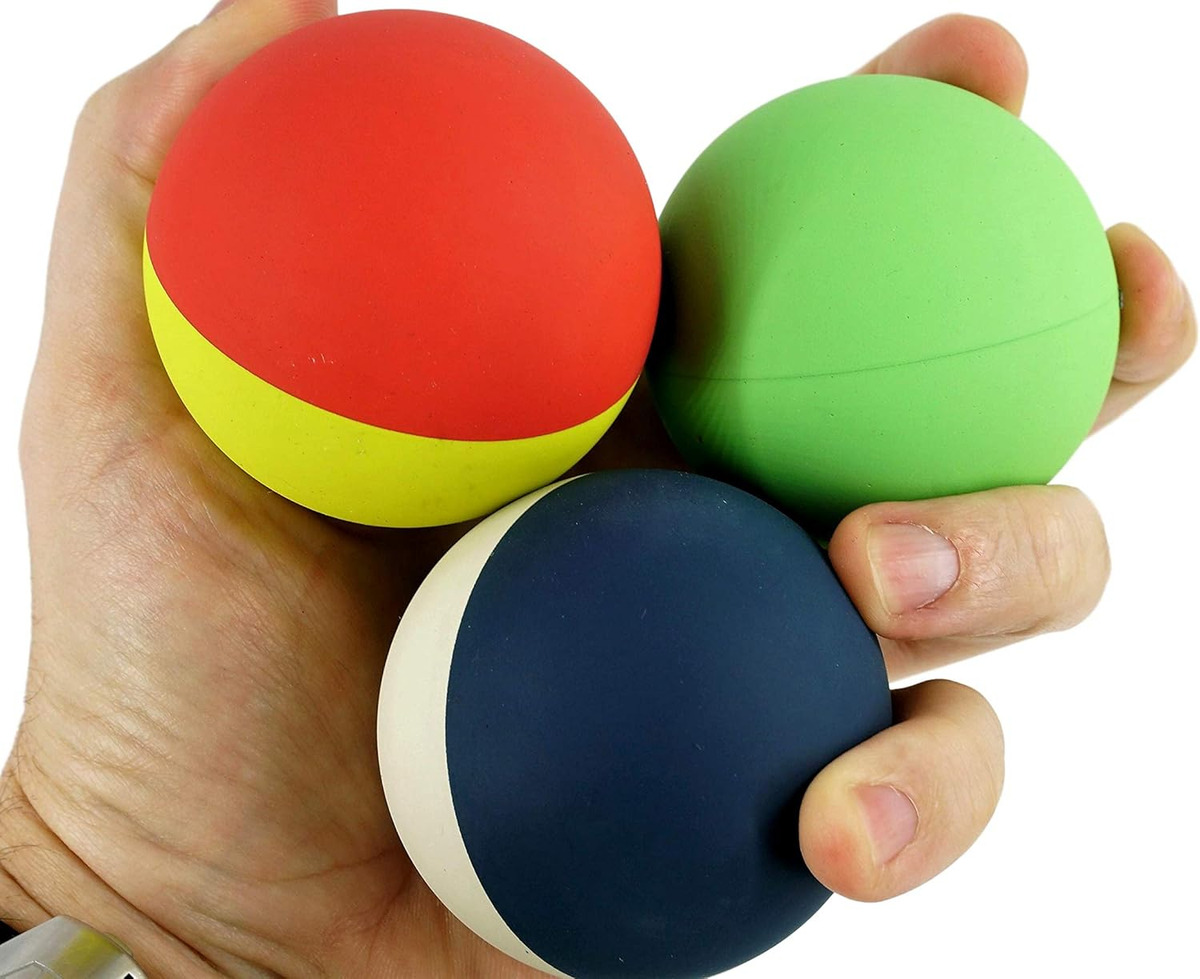 Super Pelota Rebotadora Colores Ja Ru Bounce Balls Infantil