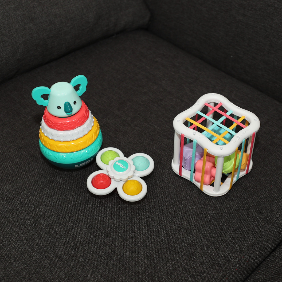 Pack Juego Para Bebe Infantil X3 Manipulacion Ludi Sensorial