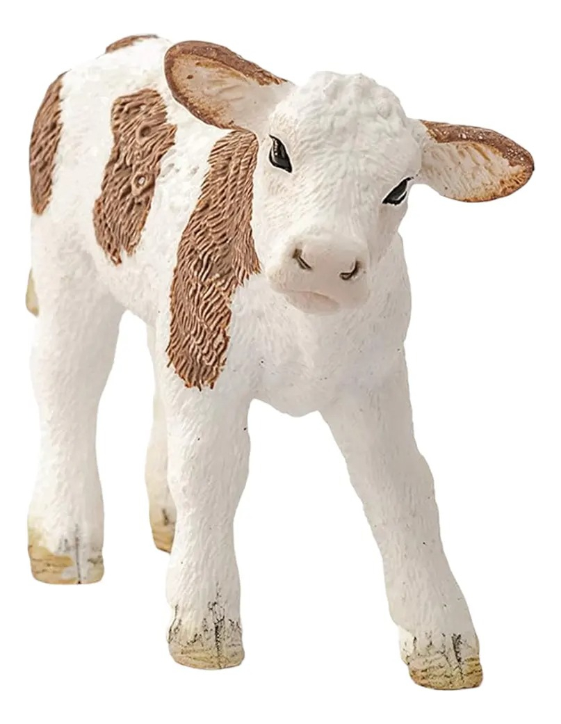 Figura Coleccionable Schleich Ternero Simmental 17073