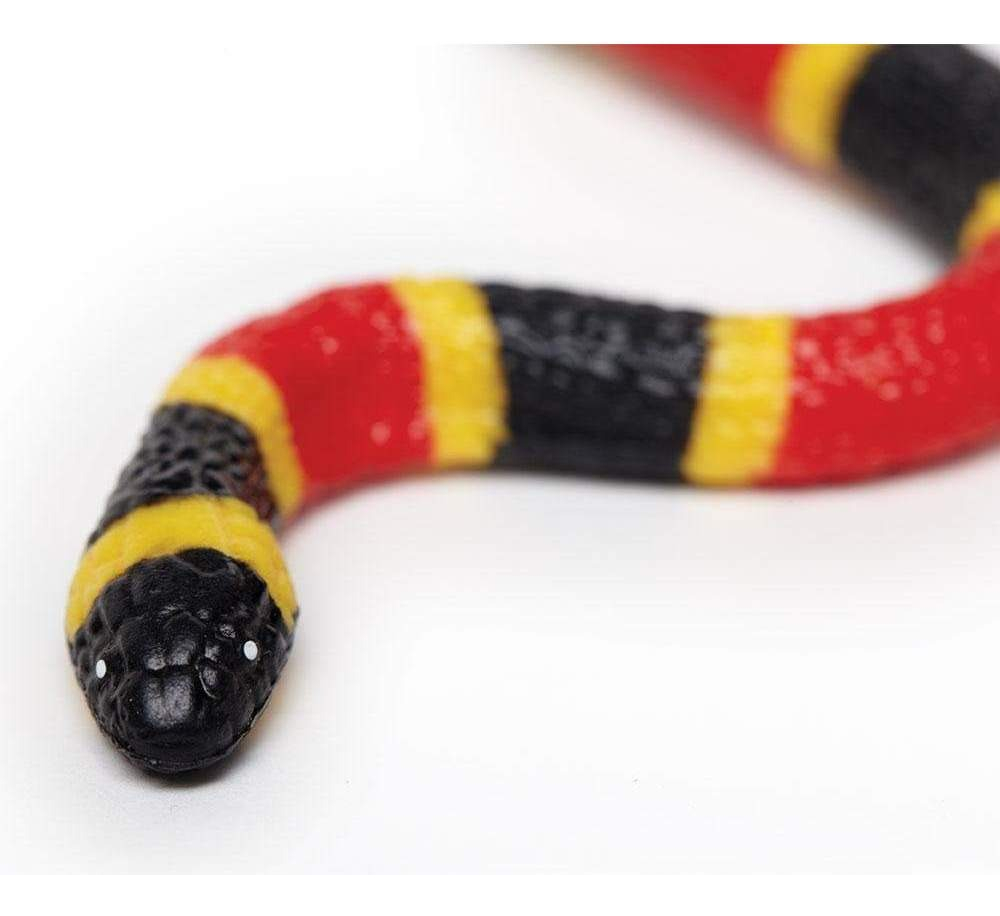 Serpiente Snake Coral Figura Safari Escala Muñeco Calidad Tx
