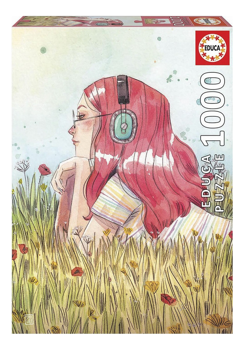 Puzzle Rompecabeza 1000 Piezas Esther Gili Junio Educa Trex