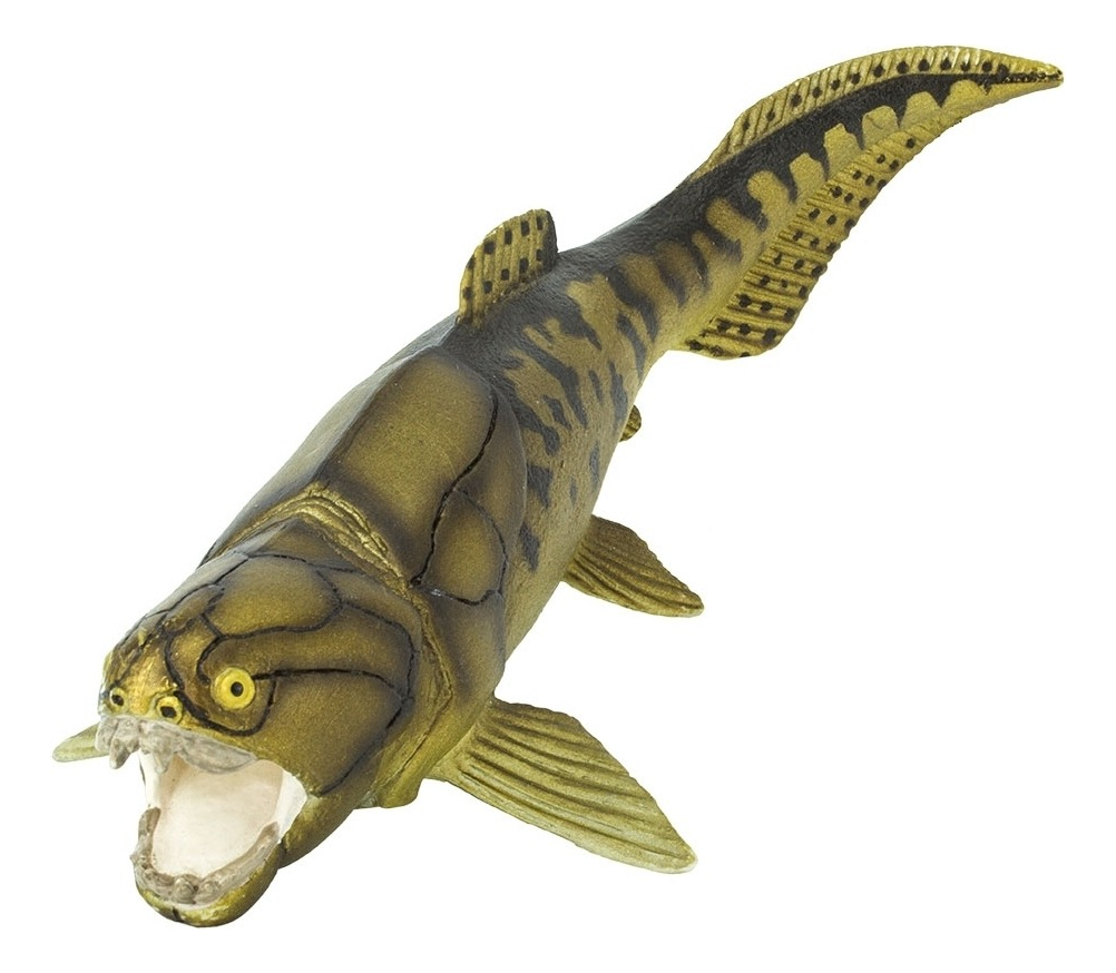 Dunkleosteus Pez Marino Figura Safari Realista Niño Trex